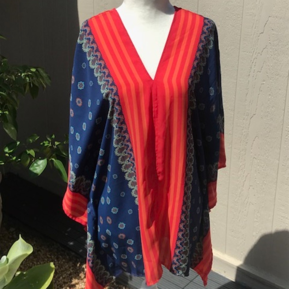 Romeo & Juliet Scarf Top with Batwings